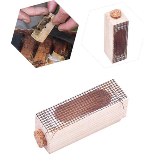 2PCS| Plastic Bee Queen Catcher Colorless Clear Plastic Clip Cage Beekeeping Equipment Tool Apiculture implement