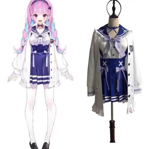Minato Aqua Cosplay Costume Custom-made