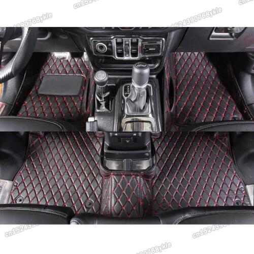 Lsrtw2017 durable wearable fiber leather car seat cover cushion for jeep wrangler JL 2018 2019 2020