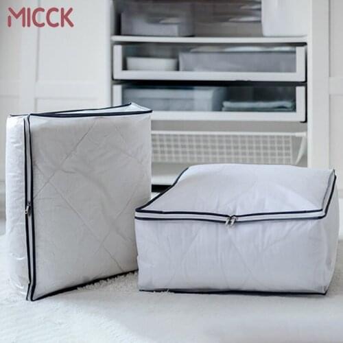 MICCK Foldable Quilt Storage Bag Large Capacity Waterproof And Moisture-Proof Luggage Moving Finishing Bag Storage Accessories