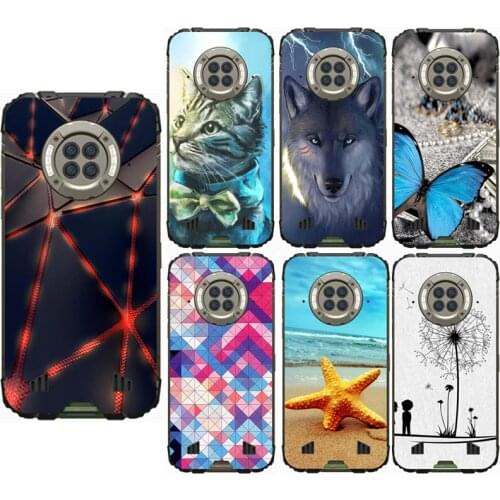 Soft Silicon Lovely TPU Case for DOOGEE S96 PRO Funda Coque Capa Protective Phone Cover For Doogee S96 Pro