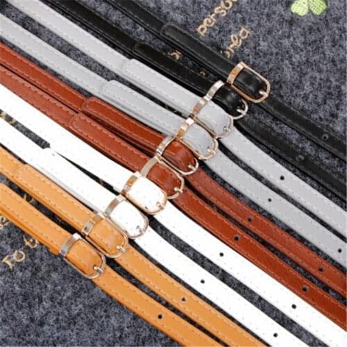 2021 New Cheap Detachable Replacement Women Girls Pu Leather Bag Handle Strap Belt Shoulder Bag Parts Accessories Buckle Belts