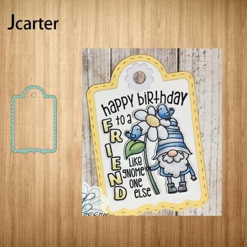 New Arrival Label Tag Flower Circle Metal Cutting Dies Craft Scrapbook Handmade Knife Mould Blade Punch Stencils Model Template