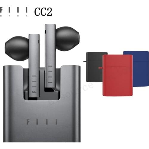 Original FIIL CC 2 CC2 Wireless Bluetooth 5.2 Earphones TWS Gaming Headset Noise Canceling Ear Buds ENC Earphone Type-c Earbuds
