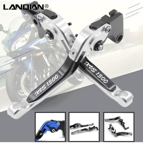 With Laser Logo Motorcycle Bandit CNC Aluminum Brake Lever Clutch Lever Part For Yamaha XVS 1300 STRYKER BULLET 2015 2016