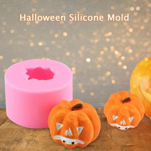 Halloween Pumpkin Silicone Mold Mini Pumpkin-shaped Safe Decoration Baking Mold For Cake, Dessert, Chocolate
