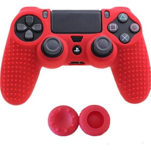 PS4 handle silicone sleeve PS4 SLIM rubber sleeve wireless protective sleeve PS4PRO soft rubber sleeve