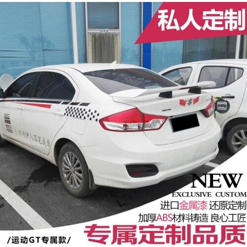 2021 Suitable For Rear Wing Car of the Modified Beiqi New Energy Eu5 Eu7 Es210 Eh Non Punching Sports Model