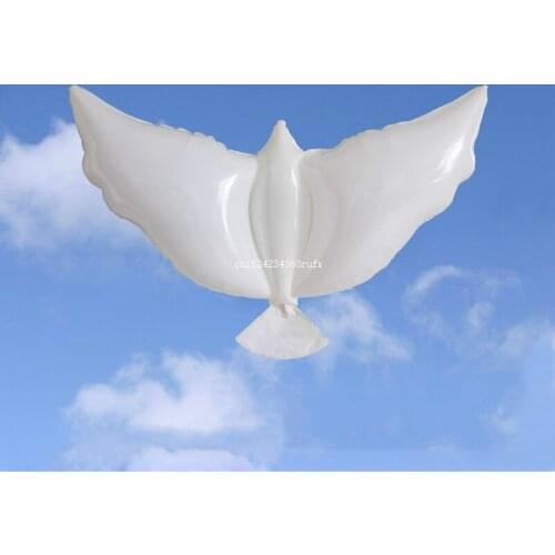 500pcs White dove balloon wedding party decoration orbs peace bird helium balloons pigeons marriage helium balloon