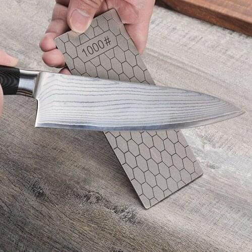 400 Grit Diamond Sharpening stone Professioanl Knife Sharpener with EVA non-slip base Apex blade set Whetston kitchen gadgets