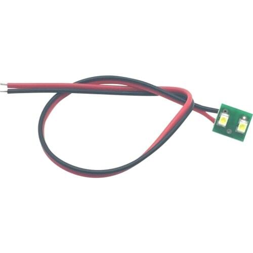 EEMRKE Car Rear View Camera Bracket / Mount / License Plate Lights Wire with LED