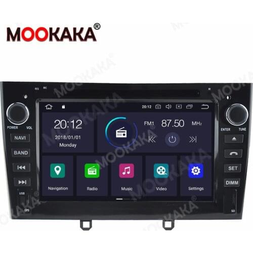 Android 10.0 64GB PX6 Car Radio GPS Navigation For Peugeot 408 2007-2010 Multimedia Player Auto Stereo Head Unit Audio Video DSP