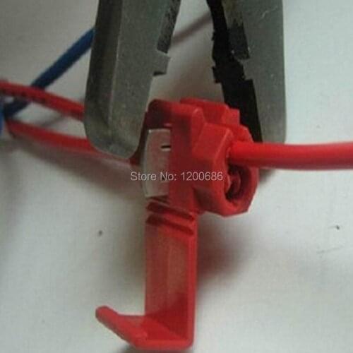 Red Scotch Lock Wire Quick Splice Connectors Terminals Electrical Crimp 878100 100pcs