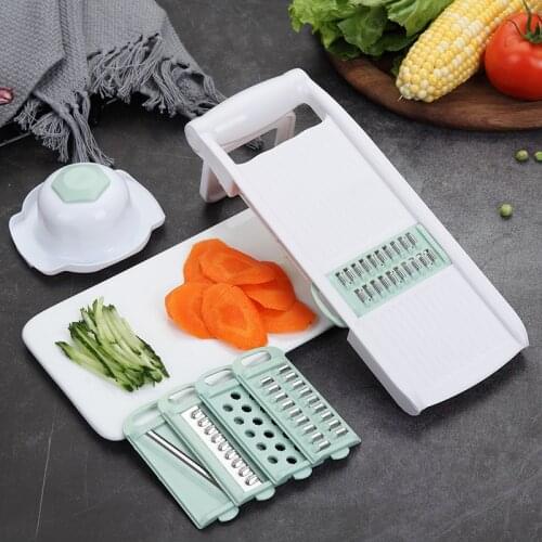 Multi-Functional Household Potato Shredder Vegetable Cutter Artifact Radish Grater Shredder Grater Kitchen Supplies
