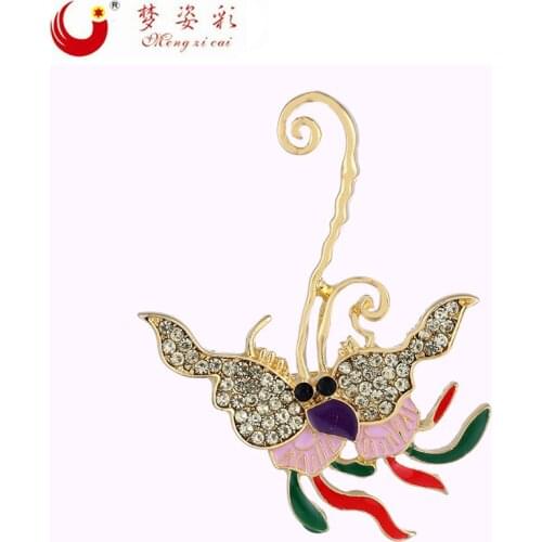 New Fashion Brooch for Women Pins Brosh Crystal Butterfly Broches Jewelry Prendedores de mujer brooch Animal broches para ropa