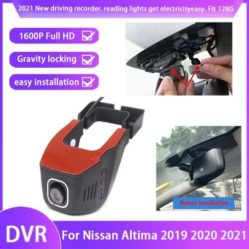 New Plug and play Car DVR Video Recorder Dash Cam Camera For Nissan Altima 2019 2020 2021 High quality driving recorder hd 1600P