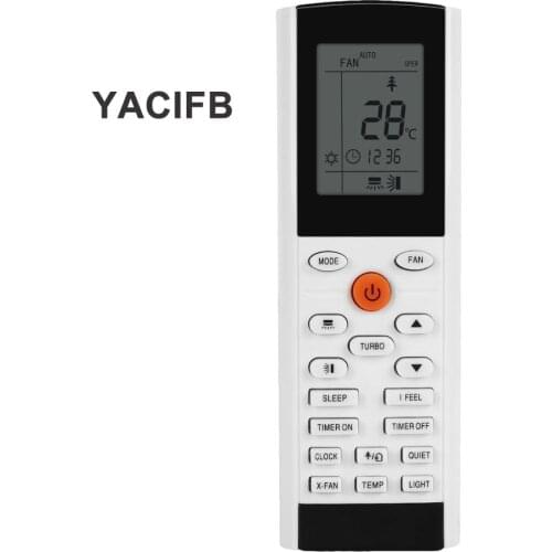 New Universal YACIFB YAC1FB Replacement For Gree ELECTROLUX AC Air Conditioner Remote control Free shipping