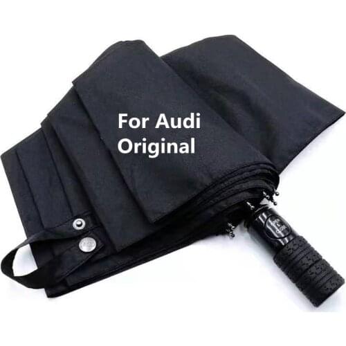 Suitable for Audi A3 A4 B8 B9 A6 C5 C6 C7 A7 Q5 A5 A8 8V0 857 951 original automatic boutique tri-fold umbrella tire handle