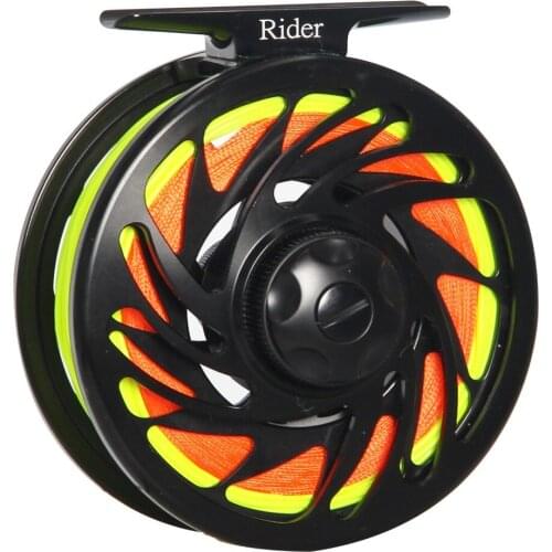 Angler Dream 3/4WT 5/6WT 7/8WT 9/10WT Fly Fishing Kit CNC-machined Aluminum Fly Reel with Fishing Lines Fly Fishing Reel Combo