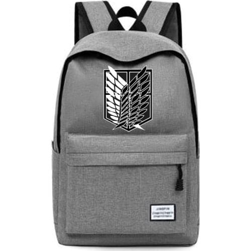 Attack on Titan Titan Attack Shingeki No Kyojin mochilas anime 2021 designer kawaii girl sac a dos plecaki women backpack