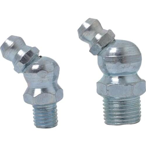 110x 1/4" 1/8" Zerk Fitting Assortment Straight 90 45 Degree For Universal