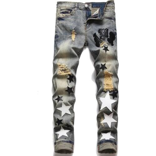 Мужские модные джинсы UVRCOS China At AliExpress