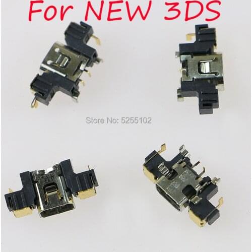 1pc Original new Replacement For New 3DS for New 3DS 2015 power jack socket dock connector charger charging port