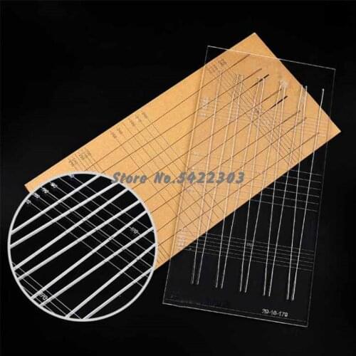 1 Pcs Flat Tape Measure Tapered Slingshot Flat Rubber Band Cutting Template 3mm Thickness Trapezoidal Tool