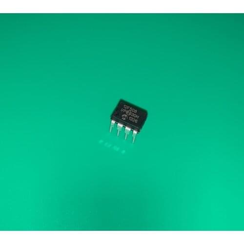 10pcs/lot PIC12F508-I/P DIP8 PIC 12F508 I/P IC MCU 8BIT 768B FLASH 8DIP PIC12F508-IP PIC 12F508-I-P PIC12F508IP