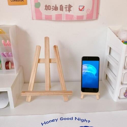 2021 Wood Easel Artist Art Easel Craft Wooden Adjustable Table Card Stand Display Holder Calendar Display Rack Wedding Table