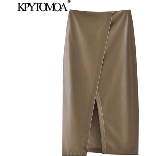 Юбки-карандаши с разрезом KPYTOMOA China At AliExpress