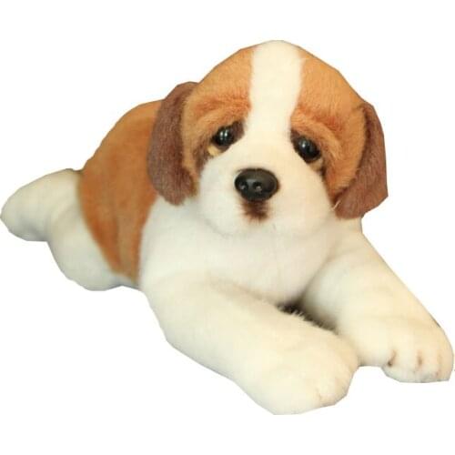 Cute Stuffed Toys Lovely Simulation Dog Plush Toys Animal Doll Plush Sleeping Dogs Toy Decorations Birthday Gift for Children