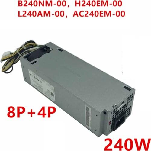 New Original PSU For Dell 7040 3650 3040 3046 3655 8Pin 240W Power Supply B240NM-00 H240EM-00 L240AM-00 B240AM-02 AC240EM-00