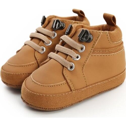 Casual Toddler Shoes Baby Boy Shoes Newborn Cotton Soft Crib Shoes Sport Sneaker Warm First Walkers For 0-18month