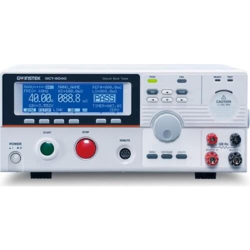 Gwinstek Electrical Safety Test Instrument Withstand Voltage Tester AC Ground Bond Tester GCT-9040