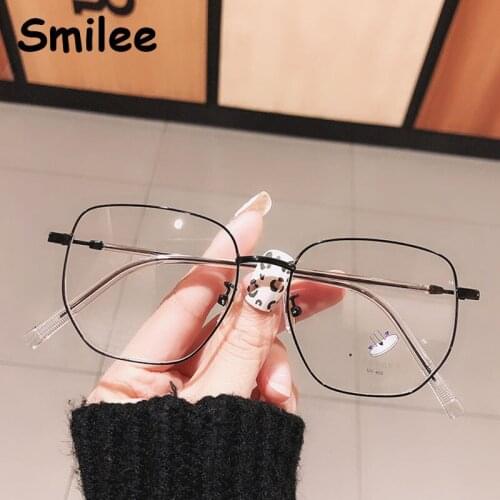Slim Frame Glasses Computer Eyes Blue Light Clear Men Zero Fashion Square Transparent Glasses Optical Womens Eyewear Frames