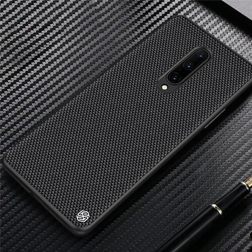 Ultra-slim Nylon Fiber Phone Protective Case for OnePlus 8/8 Pro Mobile Phone Back Cover Shockproof Housing Shell Case