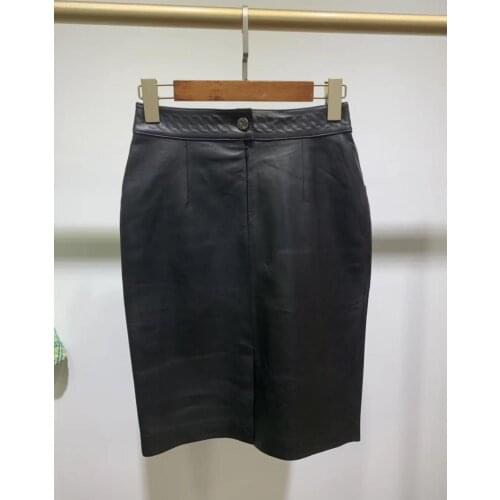 Women Fashion Skirts Casual Skirt with silk Jacquard lining
