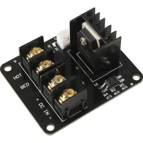 1PCS 30A Mos Tube Heat Bed Power Module Expansion Board Mos Tube Hotend Replacement with Cables for 3D Printer Parts