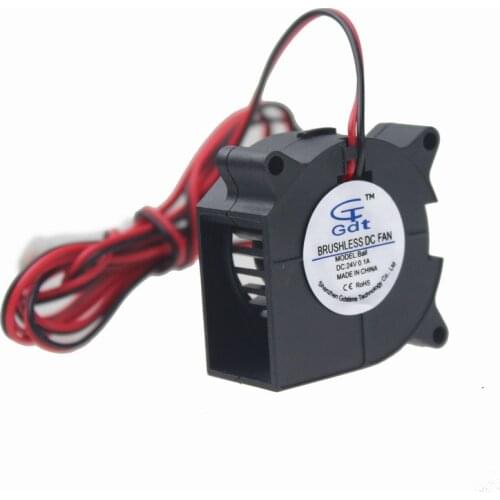 1pcs Gdstime Ball Bearing 40mm x 40mm x 20mm 4020 24V DC Brushless Cooling Exhaust Blower Fan Long Wire 3D Printer Cooler