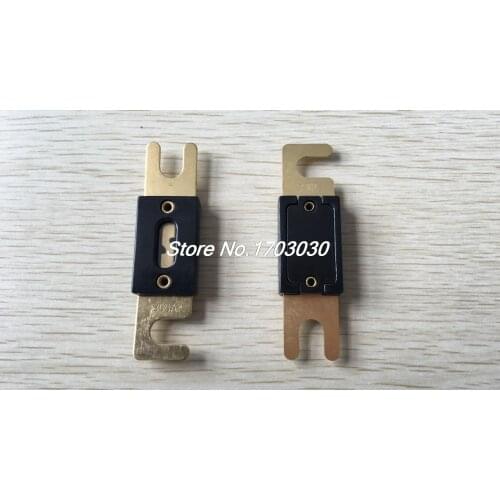 30 pcs Gold Plated Fuse 300A 300 AMP for Auto Car Boat Truck Audio 80x20mm