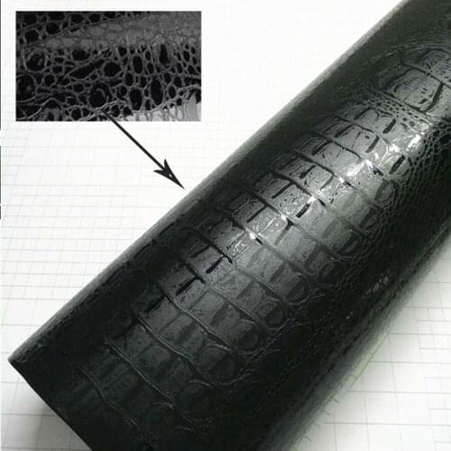 3D Crocodile Leather Pattern Car Vinyl Wrap Sticker Car Interior Decal Film Free Air Release 152x30cm