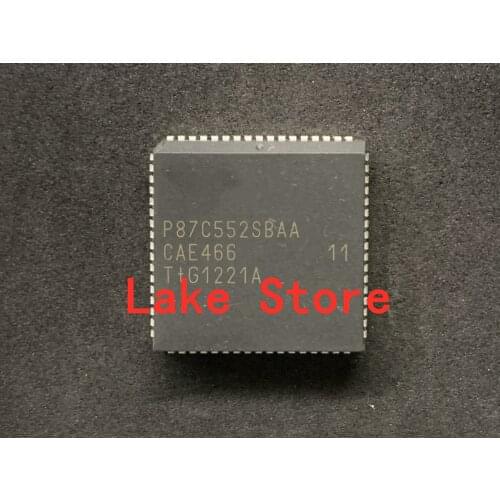 5 unids/lote P87C552SBAA P87C552 PLCC No hay programa