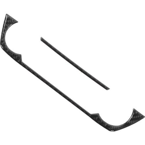 Car styling car mirror protect Air Conditioning Switch Trim Carbon Fiber Interior Decoration Fit for RAV4 2015-2019 Car Mirror