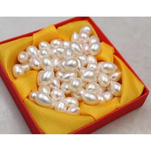 1pcs Natural Freshwater Pearl High-end Strong Round Drop-shaped Edison Loose Beads Handmade DIY Necklace Bracelet Accessories