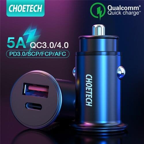 CHOETECH Car Mobile Phone Chargers