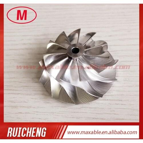 GTA15-25 436132 43.41/56.02mm 11+0 blades high performance turbo billet/milling/aluminum 2618 compressor wheel