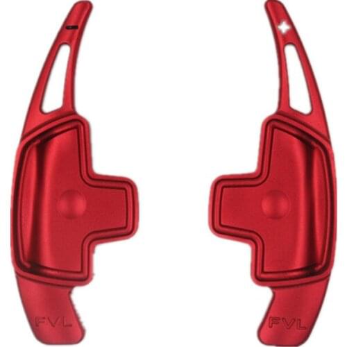 Car Steering Wheel Paddle Shift Metal Decoration Trim For Mercedes Benz 2015-2018 C class w205\2016-2018 E class W213\GLC