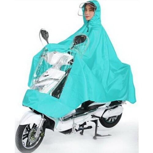 Male/female adult electric car bicycle raincoat/outdoor travel/waterproof/Safety reflective strips/plus Big raincoat /tb161143