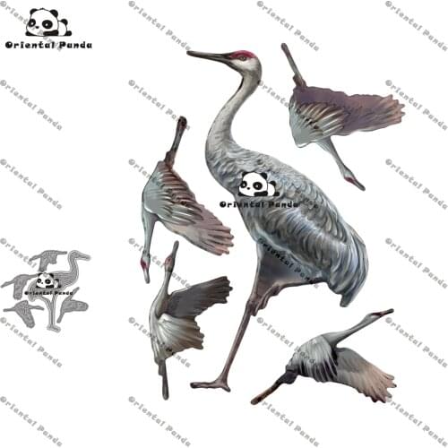 New Dies 2021 Camper Van Metal Flock of Cranes Dies diy Die hoto album cutting die Scg new die for cuttinrapbooking 2021Animal